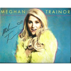 Meghan Trainor autograph (w/ VIP Pass and Money Belt)