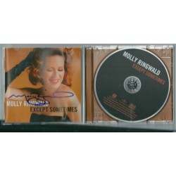 Molly Ringwald Signed Album w/ Disc (Except Sometimes)