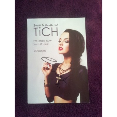 Tich autograph