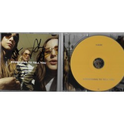 Haim Signed Album (Something To Tell You)