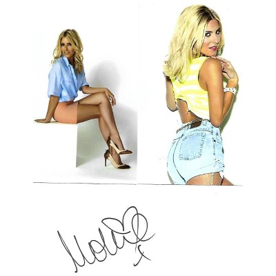 Mollie King autograph 2