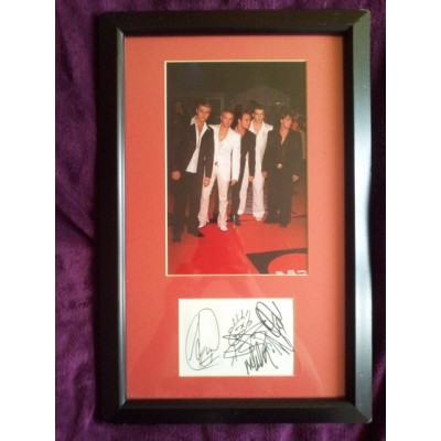 Westlife autograph 2