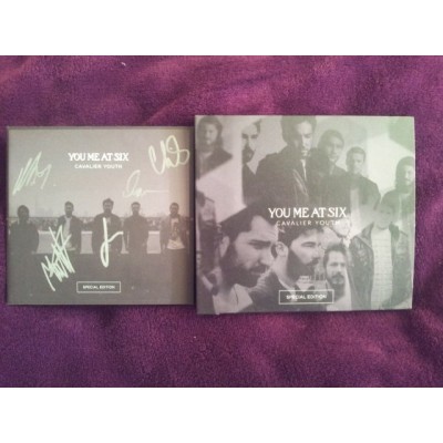 You Me at Six Signed Album 'Cavalier Youth'