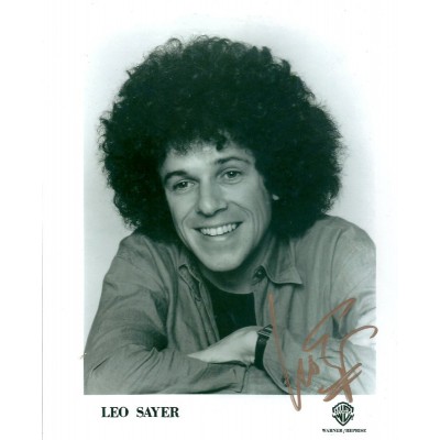 Leo Sayer autograph 1