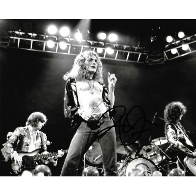 Robert Plant autograph 2 (Led Zeppelin)