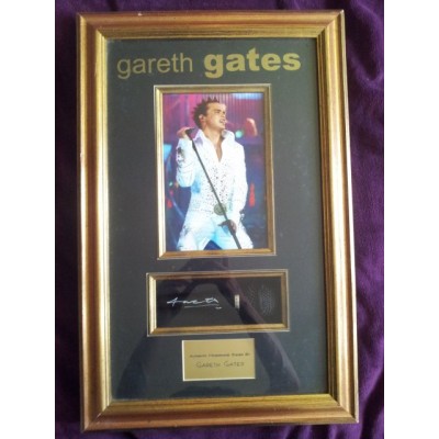 Gareth Gates autograph