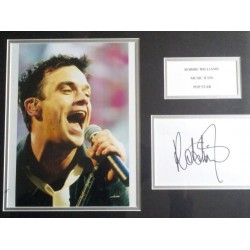 Robbie Williams autograph 2 (Take That)