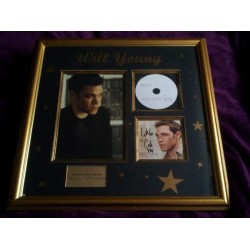 Will Young autograph w/ disc