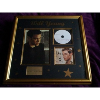 Will Young autograph w/ disc