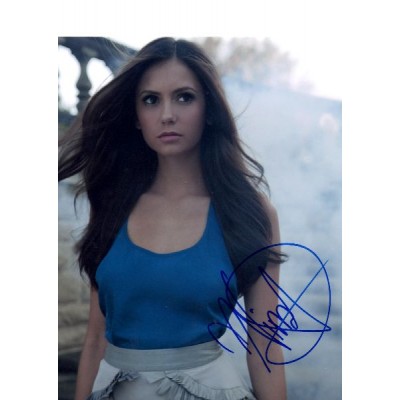 Nina Dobrev autograph (The Vampire Diaries)