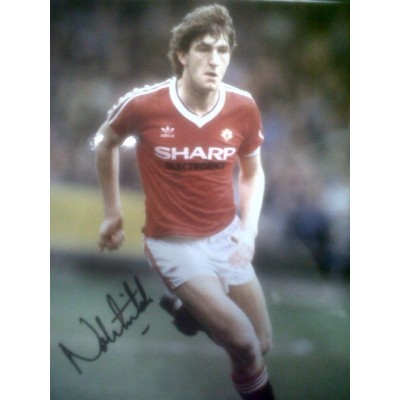Norman Whiteside autograph (Man Utd)