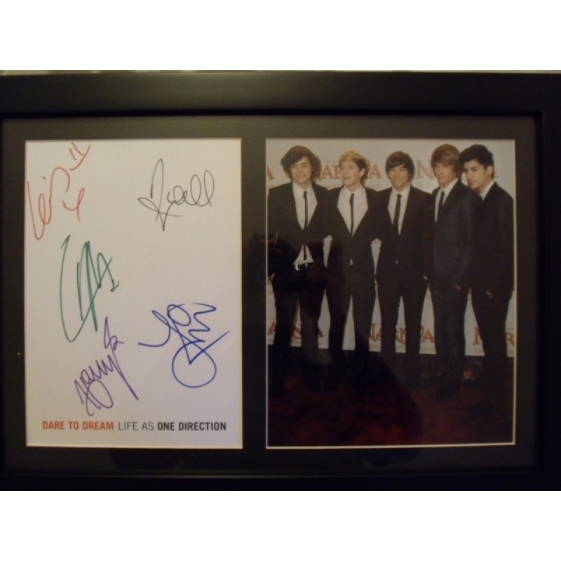 one direction signatures