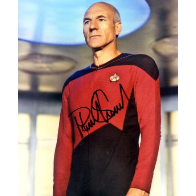Patrick Stewart autograph 1 (Star Trek)