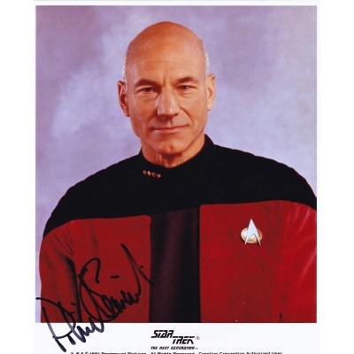 Patrick Stewart autograph 2 (Star Trek)