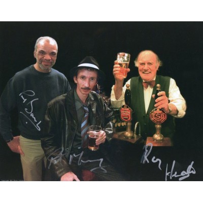 Paul Barber, Patrick Murray and Roy Heather OFH autograph