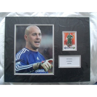 Pepe Reina autograph (Liverpool)