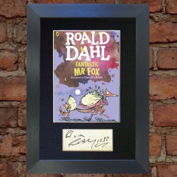 Roald Dahl Pre-Printed Autograph (Fantastic Mr Fox)