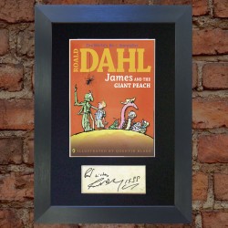 Roald Dahl Pre-Printed Autograph (James and the Giant Peach)