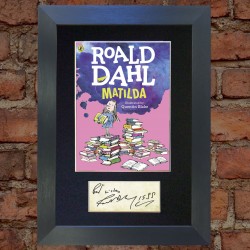Roald Dahl Pre-Printed Autograph (Matilda)
