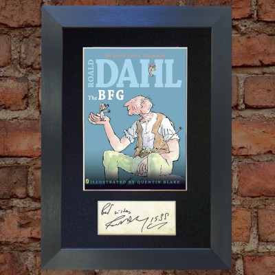 Roald Dahl Pre-Printed Autograph (The BFG)