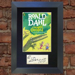 Roald Dahl Pre-Printed Autograph (The Enormous Crocodile)