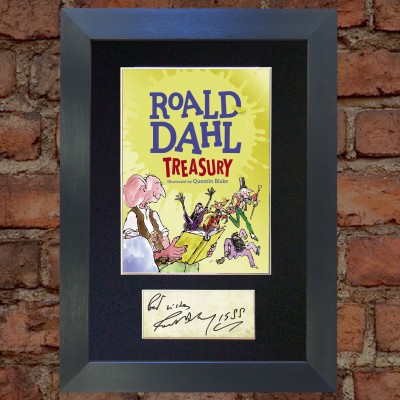 Roald Dahl Pre-Printed Autograph (Treasury)