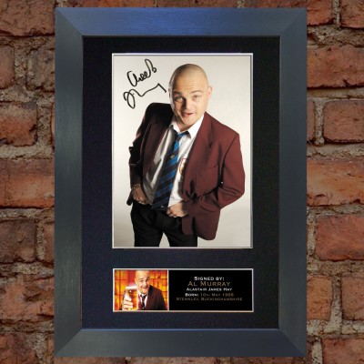 Al Murray Pre-Printed Autograph