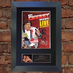 Roy Chubby Brown Pre-Printed Autograph