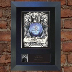 David Blaine Pre-Printed Autograph