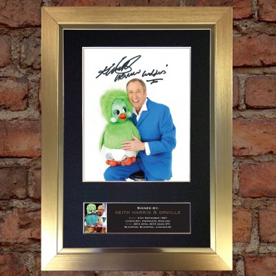 Keith Harris Pre-Printed Autograph (The Keith Harris Show)