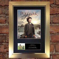 Aidan Turner Pre-Printed Autograph (Poldark)