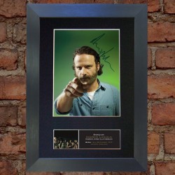 Andrew Lincoln Pre-Printed Autograph (The Walking Dead)