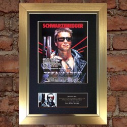 Arnold Schwarzenegger Pre-Printed Autograph (Terminator)