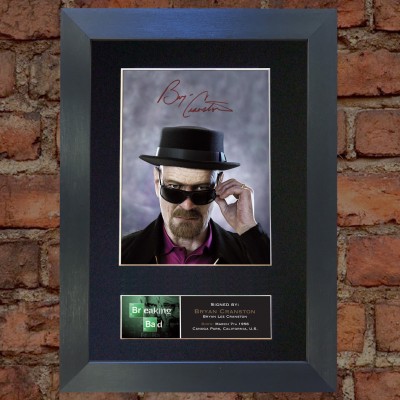 Bryan Cranston Pre-Printed autograph (Breaking Bad)