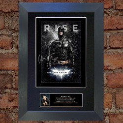 Christian Bale Pre-Printed Autograph (The Dark Knight Rises)
