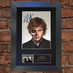 Evan Peters Pre-Printed autograph (American Horror Story)