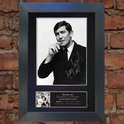 George Lazenby Pre-Printed autograph (James Bond)