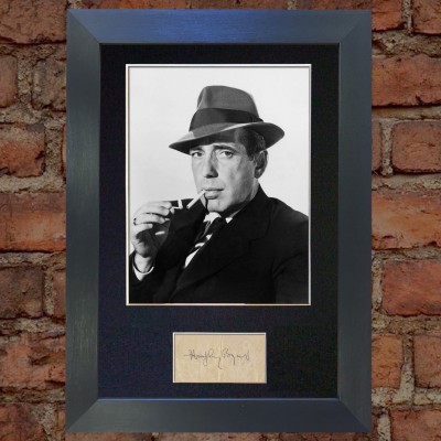 Humphrey Bogart Pre-Printed autograph (Casablanca)