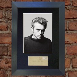 James Dean Pre-Printed Autograph (Rebel Without A Cause)