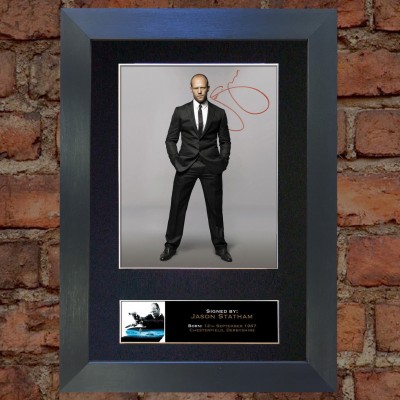 Jason Statham Pre-Printed autograph (The Fast and the Furious)