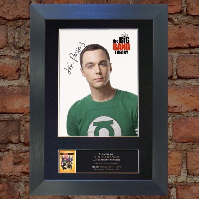 Jim Parsons Pre-Printed Autograph (The Big Bang Theory)