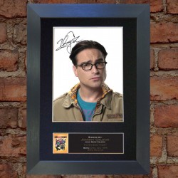 Johnny Galecki Pre-Printed Autograph (The Big Bang Theory)