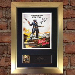 Mel Gibson Pre-Printed Autograph (Mad Max)