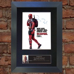 Ryan Reynolds Pre-Printed Autograph (Deadpool)