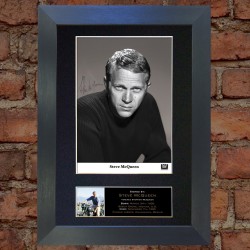 Steve McQueen Pre-Printed Autograph 2 (The Great Escape)