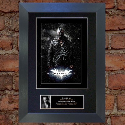 Tom Hardy Pre-Printed autograph (The Dark Knight Rises)