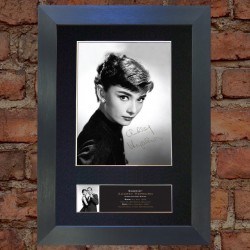 Audrey Hepburn Pre-Printed Autograph