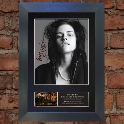 Kristen Stewart Pre-Printed Autograph (Twilight)