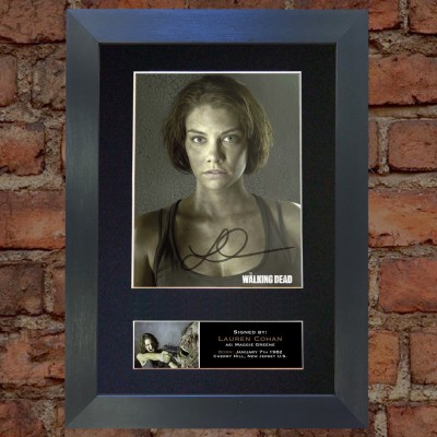 Lauren Cohan Pre-Printed Autograph (The Walking Dead)