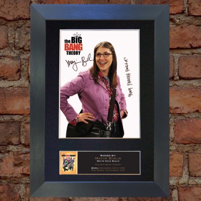 Mayim Bialik Pre-Printed Autograph (The Big Bang Theory)